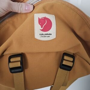 Fjallraven Sweeden Mustard Yellow Womens Or Men's Travel Or Hiking Fanny pack